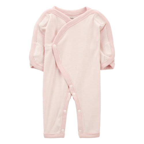 Baby Girl Preemie Striped Cotton Sleep & Play Pajamas - Carter's | Carter's