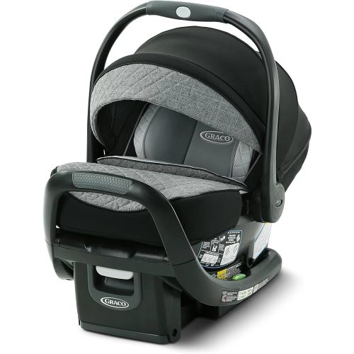Graco SnugRide SnugFit Elite Infant Car Seat, Anti Rebound Bar for Extra Safety, SnugLock Easy Install, Premium softgood, All-Weather Boot, Baby Car seat, Nico