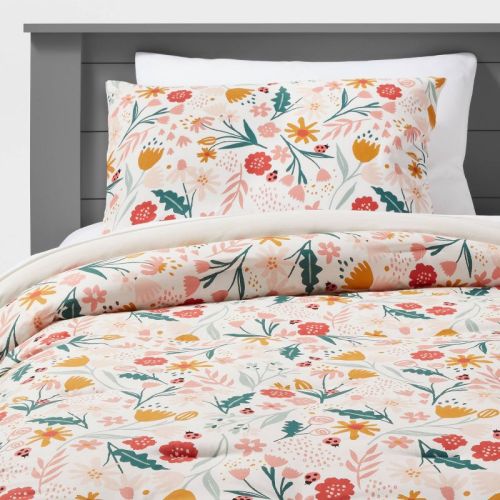Garden Floral Kids' Comforter Set - Pillowfort™