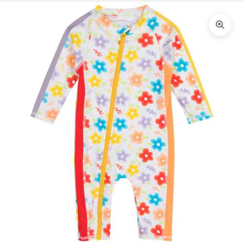 Sunsuit - Long Sleeve Romper Swimsuit | "Blossom"