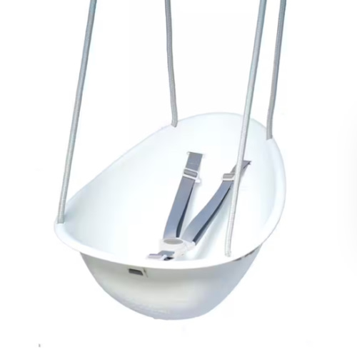 FLYBAR Ivory Swurfer Coconut Toddler Baby Swing