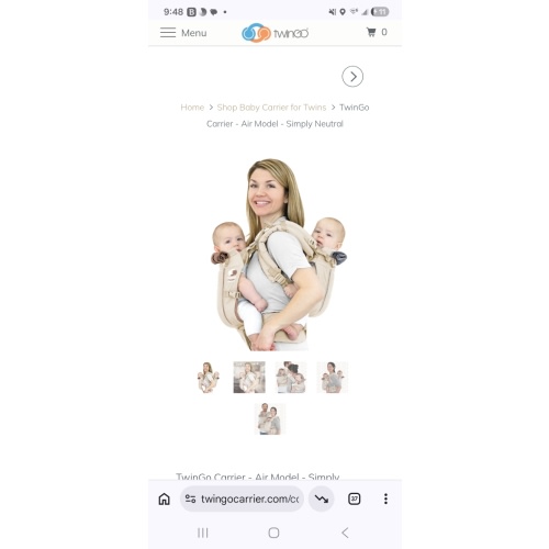 TwinGo Carrier - Air Model - Simply Neutral