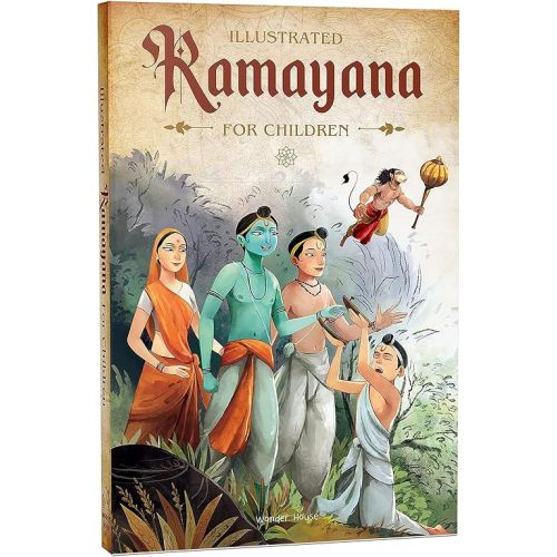 Illustrated Ramayana For Children (Black and White) (Classic Tales From India)