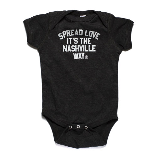 "Spread Love Nashville" Onesie — Project 615