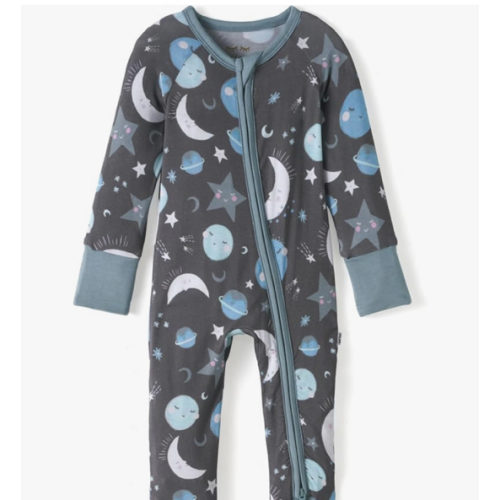 Little Sleepies Pajamas for Baby Boys & Girls, Viscose from Bamboo Baby Pajamas, Sleepers, 2-Way Zipper PJs