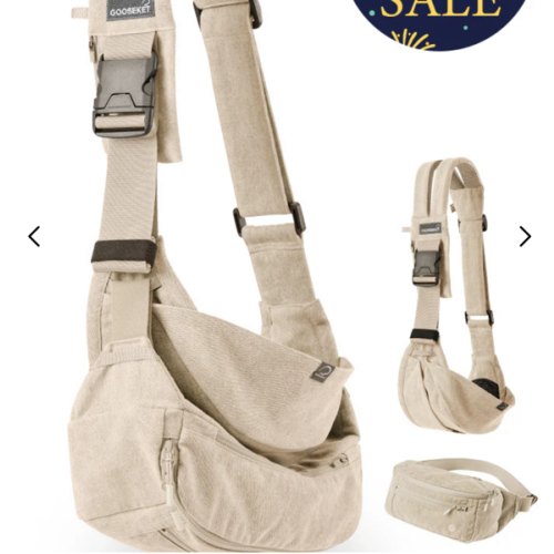365 TODDLER SLING PLUS (sling+bag) Beige – GOOSEKET