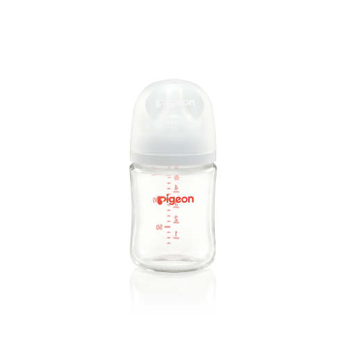 SofTouch™ Wide Neck Bottle Glass 160ml - III – Pigeon New Zealand