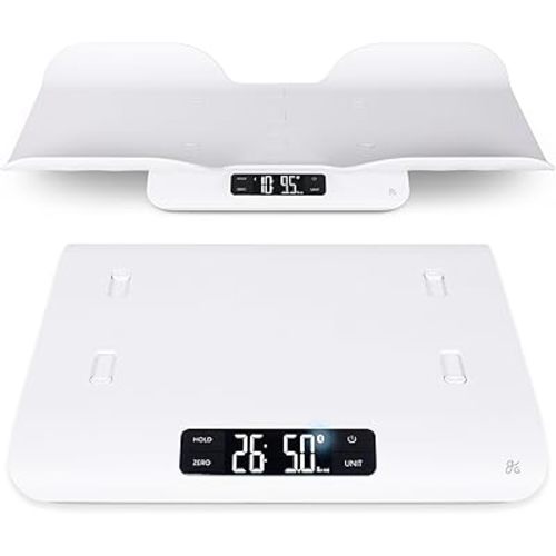 Greater Goods Smart Bluetooth Baby Scale with in-House Algorithm for Wiggly Babies, Infants, and Toddlers