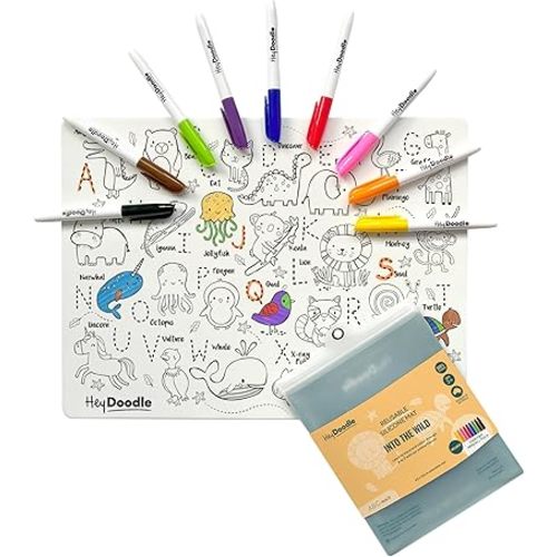 HeyDoodle Into The Wild Classic Doodle Mat