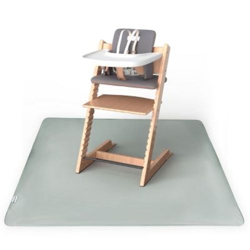 Tiny Twinkle Mess-Proof Splat Mats for Under High Chairs or Table Cover for Art Projects for Baby and Toddler (51" x 51")