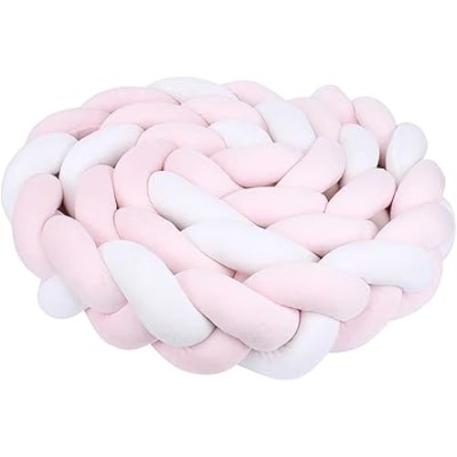 Knotted Floor Mat Woven Decorative Pillow Braided Hand Woven Long Strip Ball Three Strand Soft Cushion Mix Colors Knot Boho Knitted Plushie Handmade Plush Floor Pillow Room Decor(B4,39in)