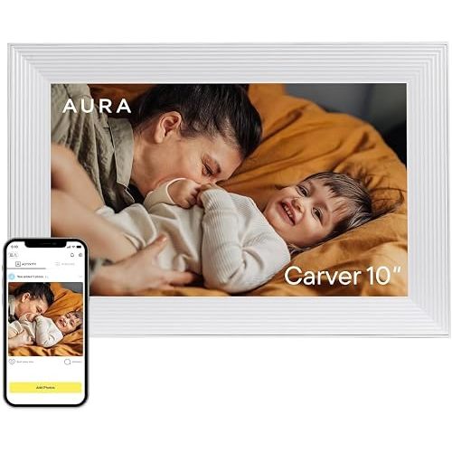 Aura HD Digital Picture Frame | Carver: The Best Frame for Gifting