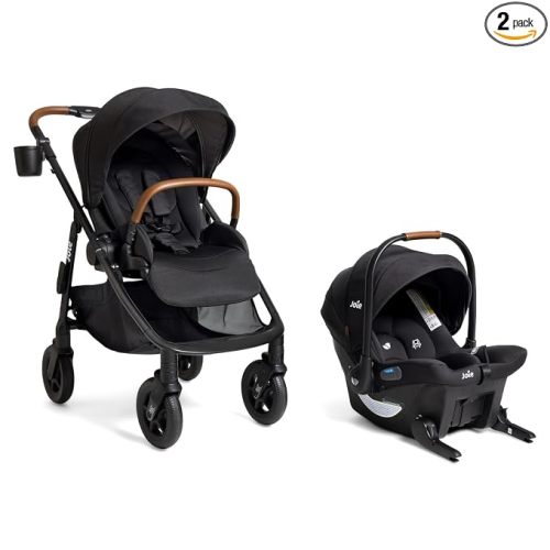Joie Baby Poppy Whirl Stroller & Mint Latch Car Seat Travel System
