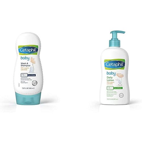 Cetaphil Baby Wash & Shampoo and Baby Daily Lotion