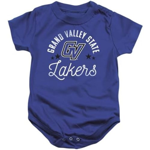 Grand Valley State University Official Lakers Unisex Infant Snap Suit for Baby