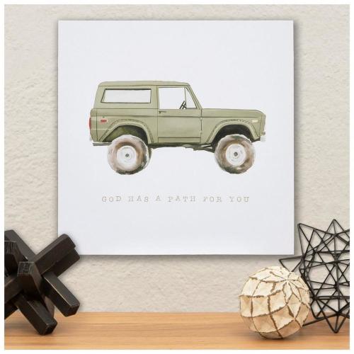 God Has A Path Wood Wall Decor