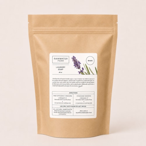 Rainwater Farm All Natural Unscented Laundry Soap
