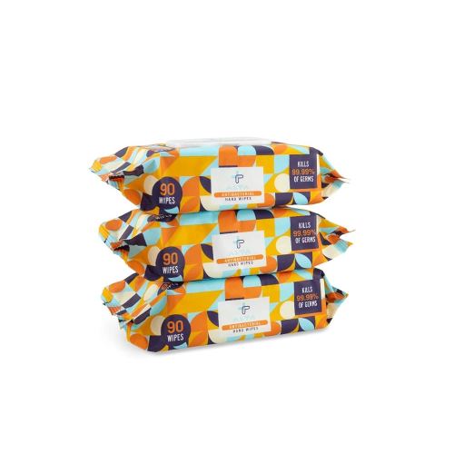 Alta + Antibacterial Hand Wipes 90 Wipes (3) Packs