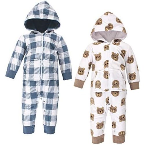 Hudson Baby Unisex Baby Fleece Jumpsuits, Coveralls, and Playsuits