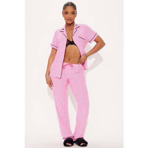 Dreaming Of A Cutie PJ Pant Set - Pink