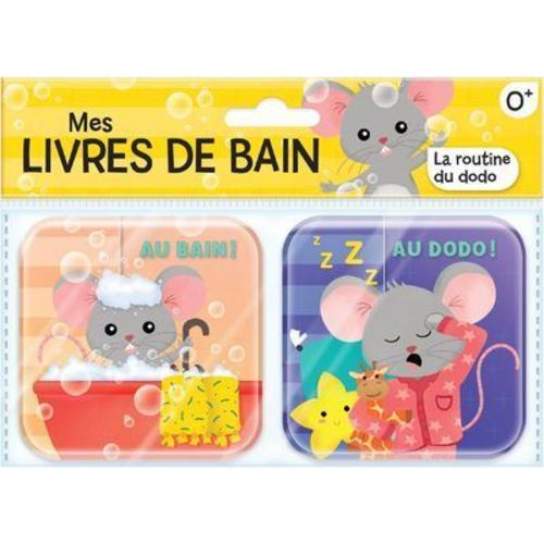Mes livres de bain - La routine du dodo
