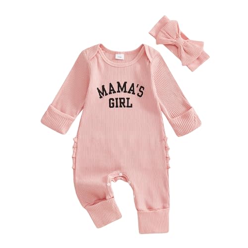 Mieeyali 1 Year Old Girl Clothes Newborn Sweet Wild One Birthday Outfit Girl Jumpsuit Cow Knit Romper Headband