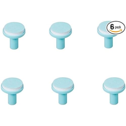 Baby Nail File Replacement Heads, Safe Electric Nail Trimmer Pads Refills Grinder Buffer Attachments Nail Care Filer Tool for Newborn Infants Toddlers Kids 6+ Months Up 6 Pack Blue