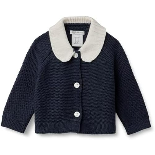 Amazon Essentials x Sofia Grainge Unisex Toddlers and Babies' Peter Pan Collar Sweater Jacket