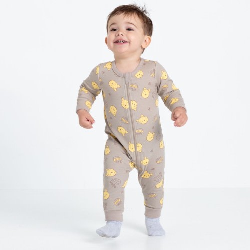 Winnie the Pooh Baby Coverall - Beige - Size 00
