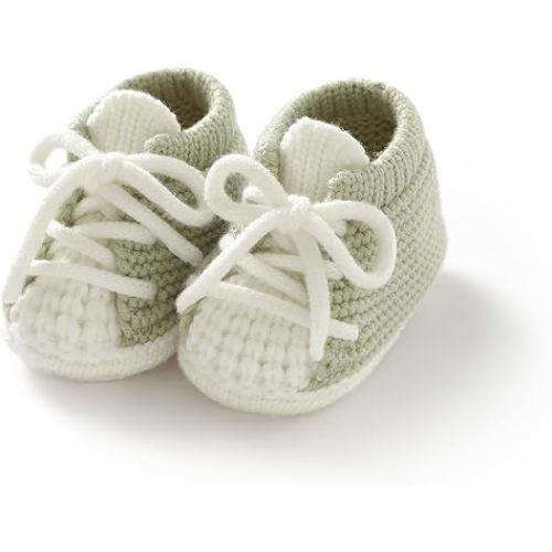 Baby Booties Newborn Baby First Shoes Cozy Warm Knit Soft Booties for Toddler Infant Boy Girl