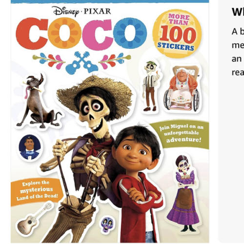 Ultimate Sticker Book: Disney Pixar Coco