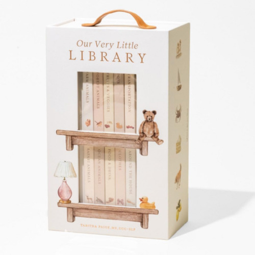 Our Very Little Library Board Book Set: A Foundational Language Vocabulary Board Book Set for Babies (Tabitha Paige Children's Book Series)