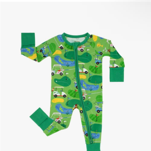 Little Sleepies Pajamas for Baby Boys & Girls, Viscose from Bamboo Baby Pajamas, Preemie & Newborn Sleepers, 2-Way Zipper PJs