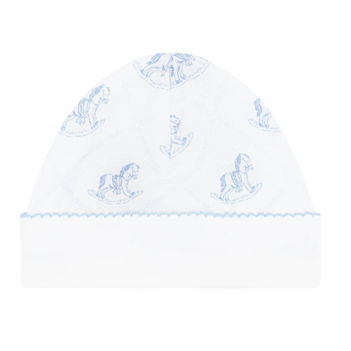 Nella Pima Blue Rocking Horse Hat