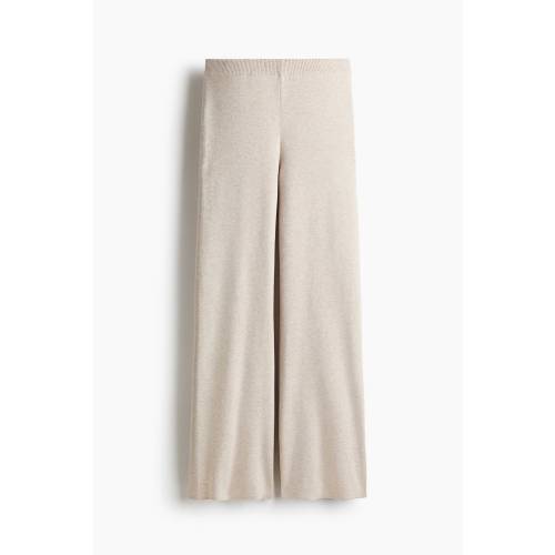 FINE-KNIT PANTS