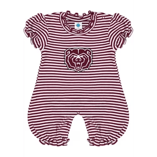 Missouri State Bears MAROON Baby Puff Sleeve Romper - 35011351