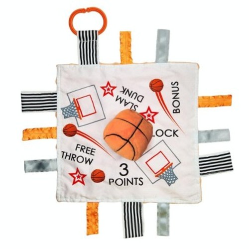 Baby Jack The Learning Lovey Basketball Sports Tag Toy Sensory Soother 10" x 10"