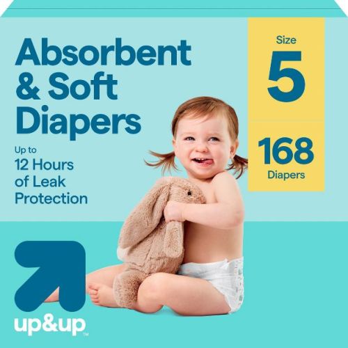 Disposable Diapers - Size 5 - 168ct - up&up™