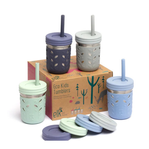 Stainless Steel 10oz Drinking Tumblers + Food Storage