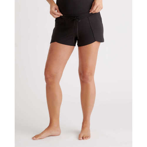Tencel Jersey Maternity Under Belly Lounge Shorts (2-Pack)