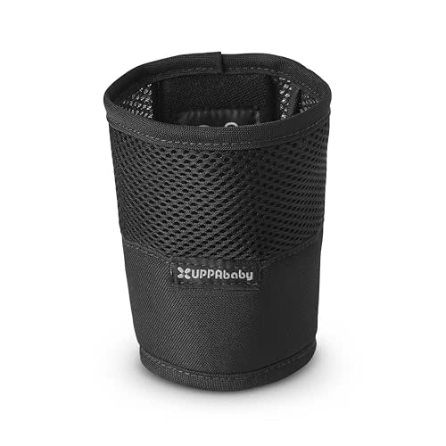 UPPAbaby Cup Holder for Ridge Stroller/Quick Attachment/Holds Beverages of Various Sizes/Folds Attached