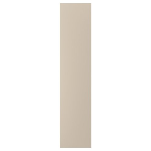FORSAND Door - gray-beige 19 1/2x90 3/8 "