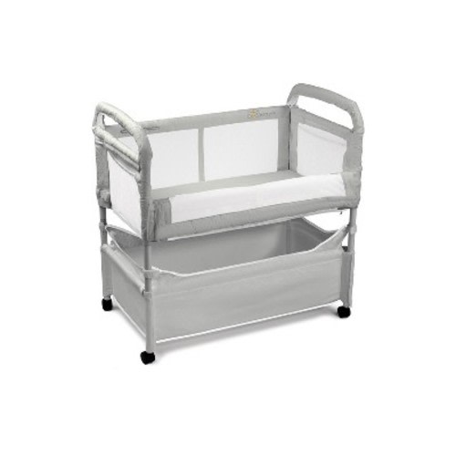 Arm's Reach Clear-Vue Co-Sleeper Bassinet - Gray
