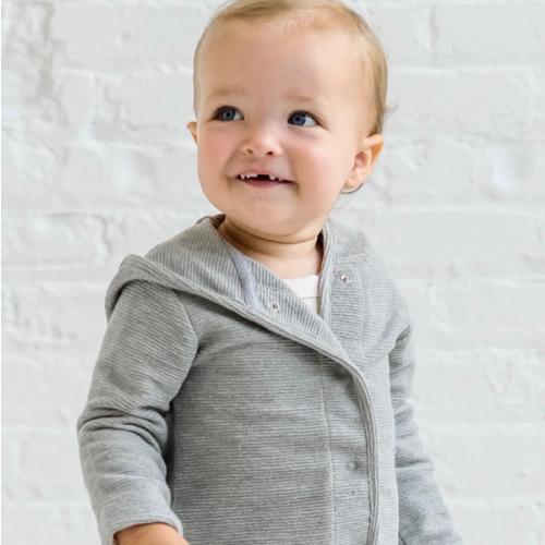 Carmel Ottoman Rib Infant Jacket