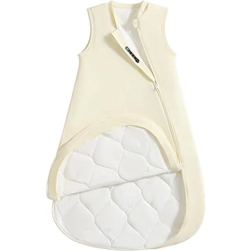 1.0 Tog 2.5 Tog Baby Sleep Sack, 100% Cotton Baby Sleeping Bag 3-24M, 2-Way Zipper Baby Wearable Blanket