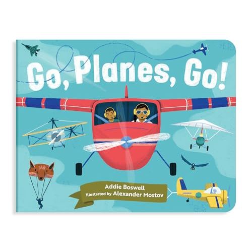 Go, Planes, Go! A Plane Book for Toddlers 1-3: Stocking Stuffers for Toddler Boys & Girls (Things That Go Series)