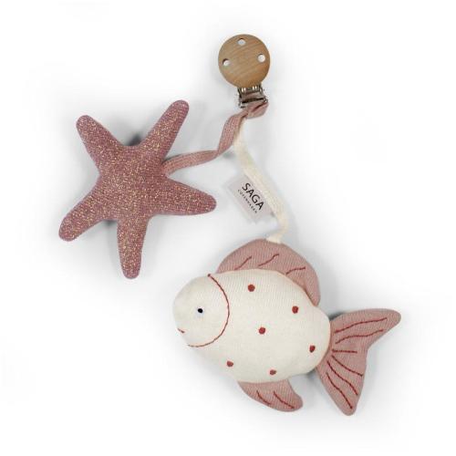 Pram Toy - Aqua Sea Blush – Caro Bambino