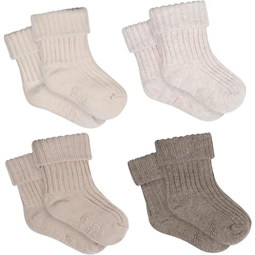 Modern Moments by Gerber unisex-baby Soft Cotton Ankle Socks