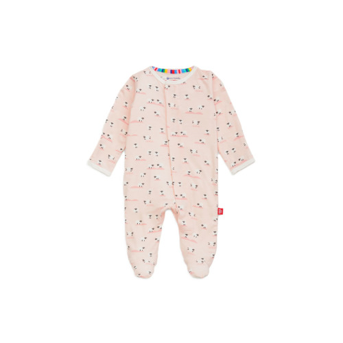 Buy Magnetic Me Modal Footie Baa Baa Baby Pink 0-3 Months at Well.ca | Free Shipping $35+ in Canada