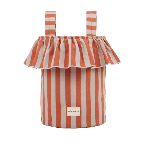 Basket Rayas - Rose + Red - PRE ORDER